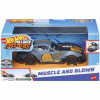 Hot Wheels: Pull-Back Speeders Muscle and Blown oceľové autíčko, ktoré sa dá ťahať dozadu, model 1/43 - Mattel