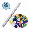 Konfety vystreľovacia SRDIEČKA farebné 60cm
