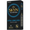 Ultratenké kondómy bez latexu SKYN Extra Lubricated, extra lubrikované (10 ks)