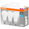 Žiarovka, žiarivka - OSRAM 3X LED žiarovky E27 13W = 100W 4000K 1521LM (OSRAM 3X LED žiarovky E27 13W = 100W 4000K 1521LM)