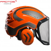Prilba PROTOS® Integral Forest, štít F39, oranžová/carbon