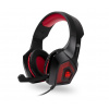 Connect IT Battle RNBW Ed. 2 herné slúchadlá s mikrofónom, 2× Jack + USB – červená 14547561