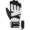 Lyžiarske rukavice Reusch Reusch Classic Pro - black/white/safety yellow 9