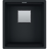 FRANKE Kubus 2 KNG 110-37 Fragranit drez, spodná montáž, 410 x 460 mm, matná čierna, 125.0670.899