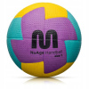 Hádzanárska lopta Meteor Nuage junior 1 fialová/modrá/žltá