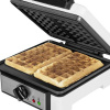 Princess 132397 2 wafle/waflí 1200 W Čierna, Nerezová oceľ, Biela (01.132397.01.001)
