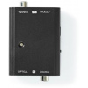 prevodník 2x toslink/2x cinch nedis acon2507bk
