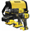 Stanley SFMCK465D2S FatMax V20 Aku kombinovaná sada (18V/2x2,0Ah), taška
