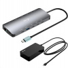 i-tec USB-C Metal Nano 3x Display Dock, 2x HDMI 1x USB-C video,PD 140W + Universal Charger 140 W C31NANOTRIPLED140
