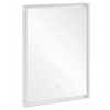Villeroy & Boch Subway 3.0 - Zrkadlo v ráme s LED osvetlením, 60x75 cm, dotykový senzor A4636000