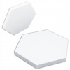 Akustická zvukotesná pena včelí plást BASOTECT hexagon biela 4 cm