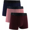 UNDER ARMOUR M UA Perf Cotton 3in - 3pk PNK/BLU - S