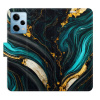 Flip pouzdro iSaprio - Xiaomi Redmi Note 12 Pro 5G / Poco X5 Pro 5G - Dark Paint - kapsičky na karty (Knížkový flip kryt, obal, pouzdro iSaprio na mobil Xiaomi Redmi Note 12 Pro 5G / Poco X5 Pro 5G -
