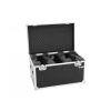 Roadinger Transportní Case pro 2x LED Eurolite LED TMH-X7, otočná hlavice