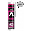 Grafitový akrylátový tmel, akrylový, sivý, 300 ml