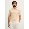 BOSS Orange polo tričko pánske bavlnené s elastanom Passenger 50507803 oranžová L