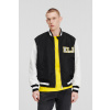 BUNDA KARL LAGERFELD JEANS KLJ LOGO BOMBER BLACK/WHITE