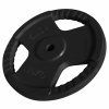 Gorilla Sports Liatinový činkový kotúč POGUMOVANÝ GRIP 1.25kg - 25 kg 30/31mm