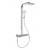 Villeroy & Boch Infinity Showers - Sprchový set s termostatom, 36x24 cm, 3 prúdy, chróm TVS11000500061
