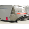 Rieger spoiler pod zadný nárazník na levé straně pro BMW i4 G26 G4C gran coupe (5-dver.) r.v. 11/21-, plast ABS lakovaný do čiernej lesklej farby