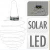 Vysiace svetlá, lampy - Záhradná lampa Solárna špirála 40 LED WARD WHITE (Vysiace svetlá, lampy - Záhradná lampa Solárna špirála 40 LED WARD WHITE)