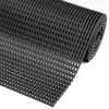 Čierna protišmyková olejovzdorná rohož (rola) Flexdek - dĺžka 10 m, šírka 60 cm, výška 1,2 cm