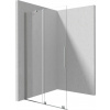 Walk-in shower wall 90 cm - sliding