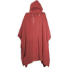 Sedco Pláštenka PONCHO PVC silná - červená - univerzální