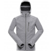 Alpine Pro Lanc Pánska softshell bunda MJCA594 šedá XS