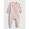 GAP Baby overal 100% organic cotton Ružová 6-9M Ružová Ružová