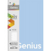 Špirálový zošit, štvorčekový, A4, 80 listov, PP obal, SHKOLYARYK Genius Pastel, mix