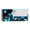 HP 738 azúrová atramentová kazeta (300ml), 676M6A