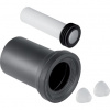Geberit Objímka na pripojenie odtoku 9 mm pre závesné WC, matný chróm 152.426.46.1