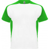 Roly Pánske a detské športové tričko BUGATTI Farba: WHITE/FERN GREEN, Veľkosť: S