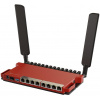 MikroTik L009UiGS-2HaxD-IN, ARM CPU, 512MB RAM, Wi-Fi 6 (802.11ax), 8x GLAN, PoE in/out, SFP, USB 3.0, L5