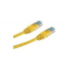 Patch cord UTP cat.5e 10M žlutý 1565