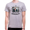 Fajntričko Tričko - Prečo ste ma zarezali! , Farba šedá, Strih/ Variant Pánsky/UNISEX