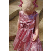 Dievčenské šaty Konges Sløjd ROSIE DRESS ružová farba, mini, áčkový strih, KS102203 92