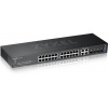 ZyXEL GS2220-28, EÚ región, 24-port GbE L2 Switch with GbE Uplink (1 year NCC Pro pack license bundled)