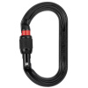 karabína PETZL Oxan Screw-Lock black