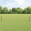 Plot s 22 stĺpikmi sivý 0,4x50 m oceľ