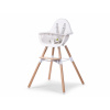 Childhome stolička 2v1 Evolu 2 2019 natural/white
