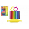Teddies Plastelína / Plastelína Nara 100g 12ks s vykrajovátka 2ks