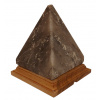 Pyramída - sivá soľná lampa 3kg DOBRIO PIRAMG