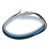 LED pásik, dynamické blinkre oranžová / pozičné svetlá biela, 45 cm