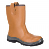 Portwest FW12 Steelite Rigger S1P CI HRO Bezpečnostné čižmy svetlohnedá 46
