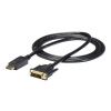 STARTECH 6 ft DisplayPort to DVI Cable - M/M, STARTECH 6 ft DisplayPort to DVI Cable - M/M - DP2DVI DP2DVI2MM6