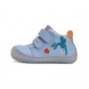 D.D.STEP kožené barefoot tenisky S073 drak - sky blue Veľkosť-obuvi: 20