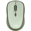 TRUST YVI+ Silent Wireless Mouse ECO, zelená 24552