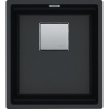 FRANKE Kubus 2 KNG 110-37 Fragranit drez, spodná montáž, 410 x 460 mm, onyx, 125.0670.900